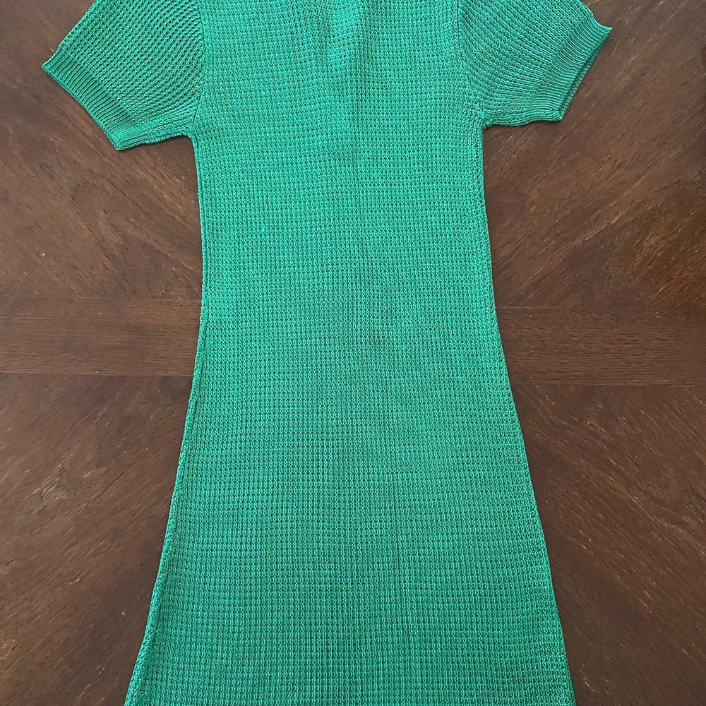 Calle Del Mar green polo dress size small